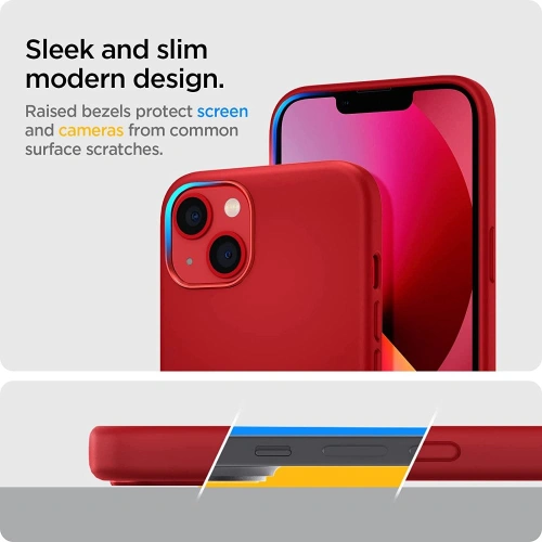 Buy Spigen Silicone Fit Apple iPhone 13 Red - SPN2044RED - {ean13} - Home Screen Store Europe