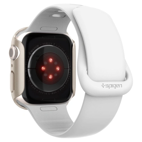 Kup Etui Spigen Thin Fit Apple Watch 4/5/6/7/SE/8/9 40/41mm Starlight - SPN2046STA - {ean13} - Sklep Home Screen