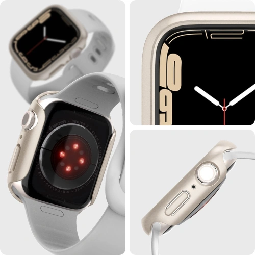 Kup Etui Spigen Thin Fit Apple Watch 4/5/6/7/SE/8/9 40/41mm Starlight - SPN2046STA - {ean13} - Sklep Home Screen