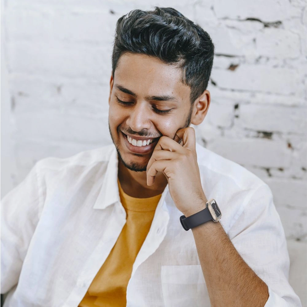 Etui Spigen Thin Fit Apple Watch 4/5/6/7/SE/8/9 40/41mm Starlight