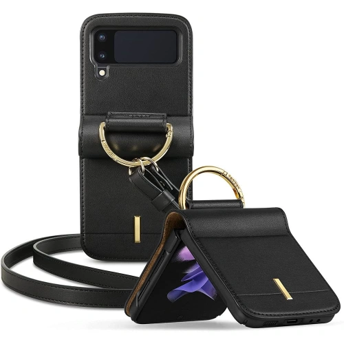 Kup Etui Spigen Lienar Samsung Galaxy Z Flip 3 Fekete - SPN2047BLK - {ean13} - Sklep Home Screen