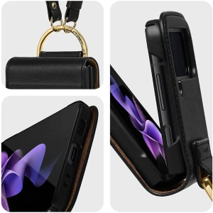 Kup Etui Spigen Lienar Samsung Galaxy Z Flip 3 Black - SPN2047BLK - {ean13} - Sklep Home Screen