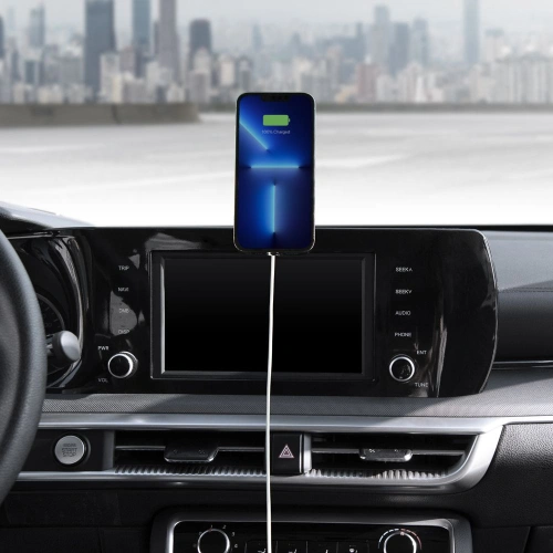 Buy Spigen Mag Fit fot MagSafe Charger Dashboard Car Mount Black - SPN2048BLK - {ean13} - Home Screen Store Europe