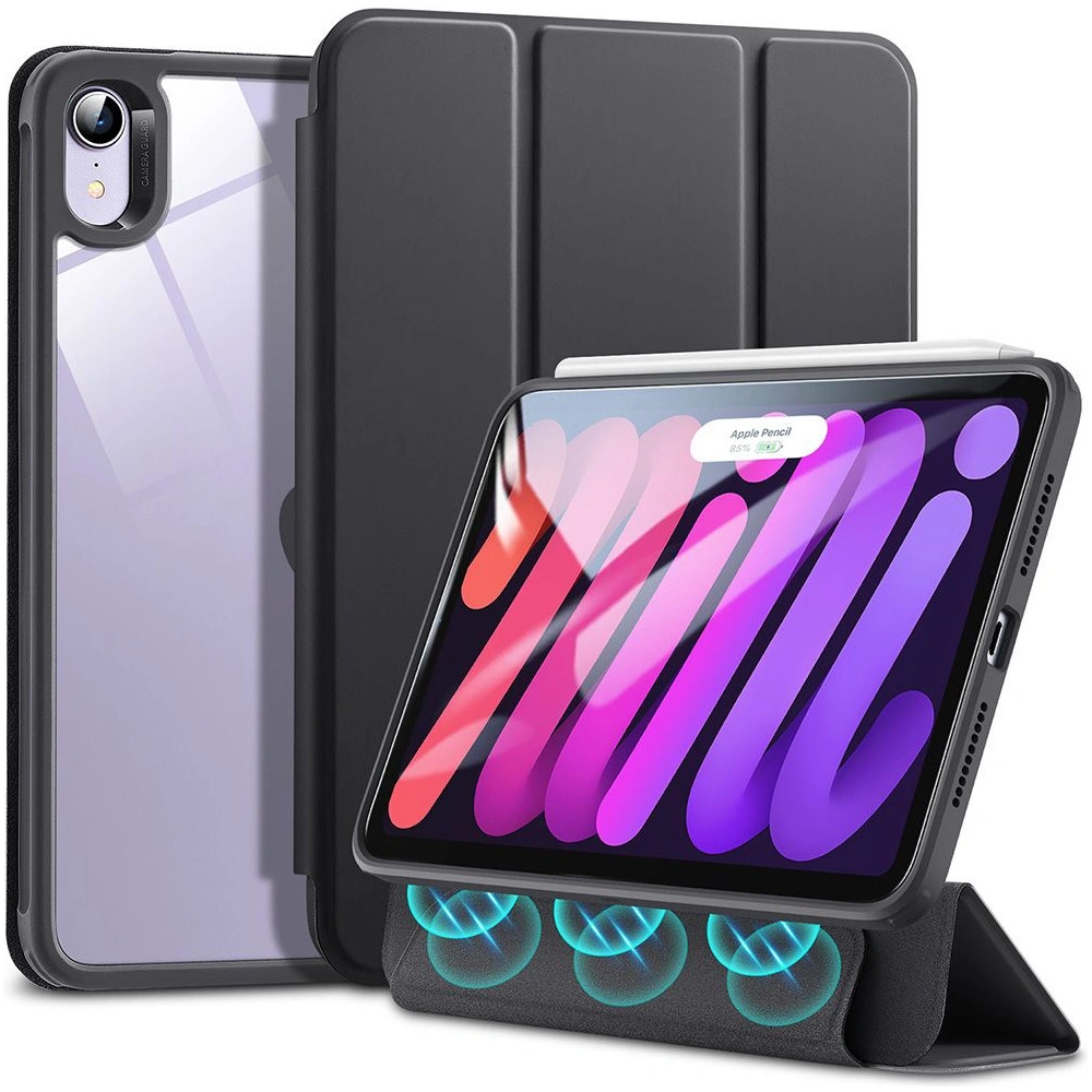 Etui ESR Rebound Hybrid Apple iPad mini 2021 (6. generacji) / iPad mini 8.3" 2024 (7. generacji) Black