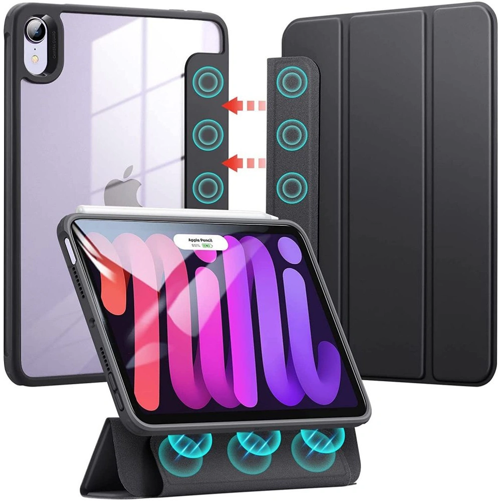 Etui ESR Rebound Hybrid Apple iPad mini 2021 (6. generacji) / iPad mini 8.3" 2024 (7. generacji) Black