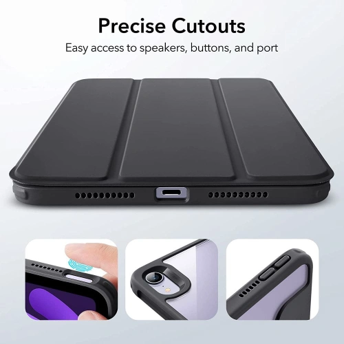 Kup Etui ESR Rebound Hybrid Apple iPad mini 2021 (6. generáció) / iPad mini 8.3" 2024 7gen Fekete - ESR461BLK - {ean13} - Sklep Home Screen
