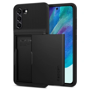 Kup Etui Spigen Slim Armor CS Samsung Galaxy S21 FE Negru - SPN2051BLK - {ean13} - Sklep Home Screen