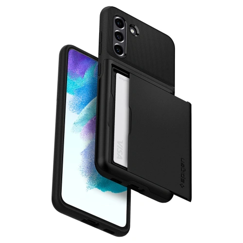 Kup Etui Spigen Slim Armor CS Samsung Galaxy S21 FE černá - SPN2051BLK - {ean13} - Sklep Home Screen
