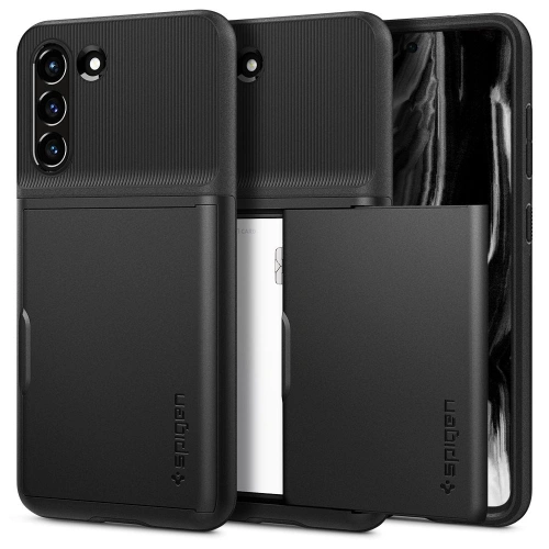 Kup Etui Spigen Slim Armor CS Samsung Galaxy S21 FE černá - SPN2051BLK - {ean13} - Sklep Home Screen