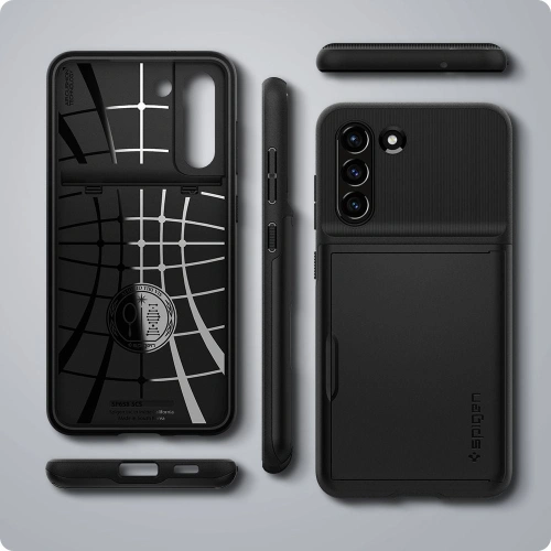 Kup Etui Spigen Slim Armor CS Samsung Galaxy S21 FE černá - SPN2051BLK - {ean13} - Sklep Home Screen