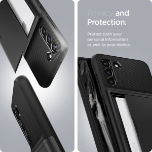 Kup Etui Spigen Slim Armor CS Samsung Galaxy S21 FE Black - SPN2051BLK - {ean13} - Sklep Home Screen