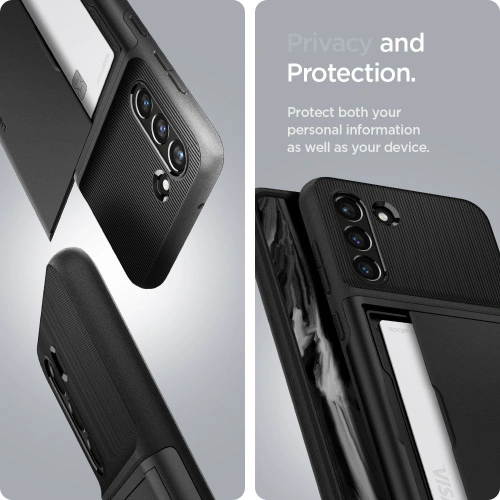 Kup Etui Spigen Slim Armor CS Samsung Galaxy S21 FE černá - SPN2051BLK - {ean13} - Sklep Home Screen