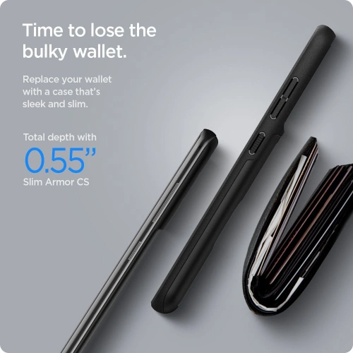 Kup Etui Spigen Slim Armor CS Samsung Galaxy S21 FE černá - SPN2051BLK - {ean13} - Sklep Home Screen