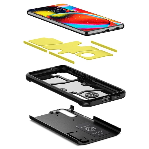 Kup Etui Spigen Tough Armor Samsung Galaxy S21 FE Fekete - SPN2052BLK - {ean13} - Sklep Home Screen