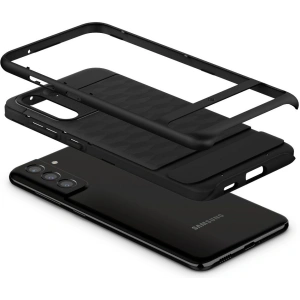 Kup Etui Caseology Parallax Samsung Galaxy S21 FE Matte Black - CSL036BLK - {ean13} - Sklep Home Screen