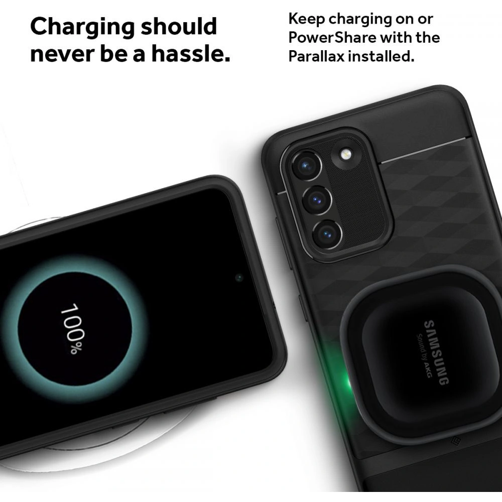 Etui Caseology Parallax Samsung Galaxy S21 FE Matte Black