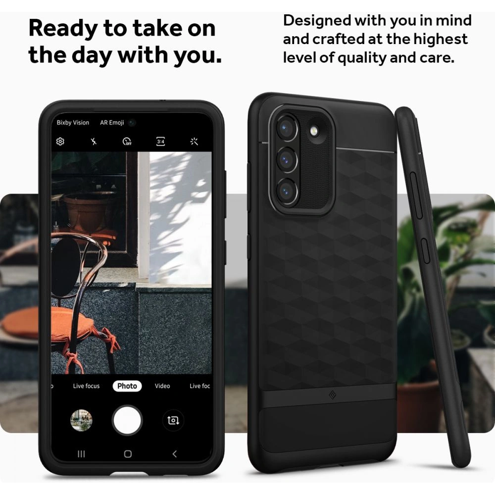 Etui Caseology Parallax Samsung Galaxy S21 FE Matte Black