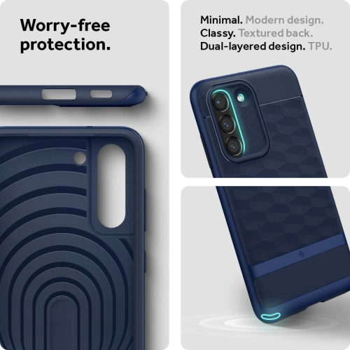 Kup Etui Caseology Parallax Samsung Galaxy S21 FE Midnight Blue - CSL037MIDBLU - {ean13} - Sklep Home Screen