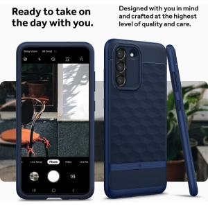 Kup Etui Caseology Parallax Samsung Galaxy S21 FE Midnight Blue - CSL037MIDBLU - {ean13} - Sklep Home Screen