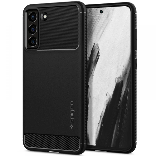 Kup Etui Spigen Rugged Armor Samsung Galaxy S21 FE Matt Fekete - SPN2055BLK - {ean13} - Sklep Home Screen