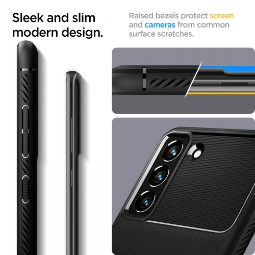 Buy Spigen Rugged Armor Samsung Galaxy S21 FE Matte Black - SPN2055BLK - {ean13} - Home Screen Store Europe
