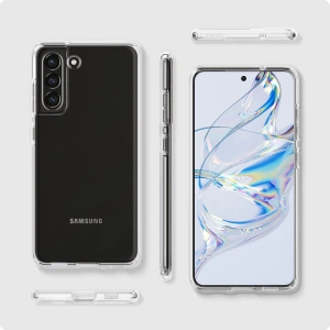 Kup Etui Spigen Liquid Crystal Galaxy S21 FE Crystal Clear - SPN2055CLR - {ean13} - Sklep Home Screen