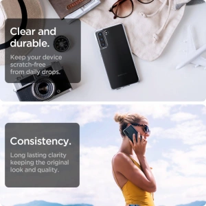 Kup Etui Spigen Liquid Crystal Galaxy S21 FE Crystal Clear - SPN2055CLR - {ean13} - Sklep Home Screen