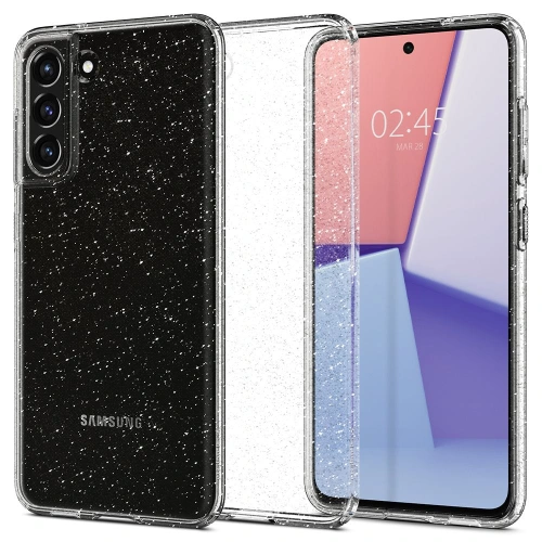 Kup Etui Spigen Liquid Crystal Galaxy S21 FE Glitter Crystal - SPN2057GLTR - {ean13} - Sklep Home Screen