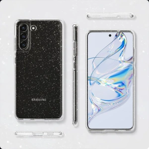 Kup Etui Spigen Liquid Crystal Galaxy S21 FE Glitter Crystal - SPN2057GLTR - {ean13} - Sklep Home Screen