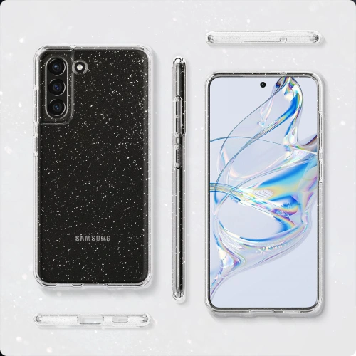 Kup Etui Spigen Liquid Crystal Galaxy S21 FE Glitter Crystal - SPN2057GLTR - {ean13} - Sklep Home Screen
