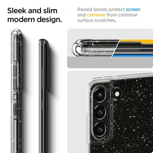 Kup Etui Spigen Liquid Crystal Galaxy S21 FE Glitter Crystal - SPN2057GLTR - {ean13} - Sklep Home Screen