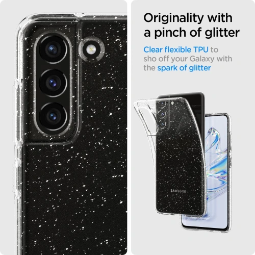 Kup Etui Spigen Liquid Crystal Galaxy S21 FE Glitter Crystal - SPN2057GLTR - {ean13} - Sklep Home Screen