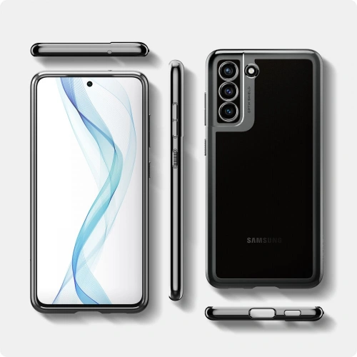 Kup Etui Spigen Optik Crystal Samsung Galaxy S21 FE Chrome Grey - SPN2059GRY - {ean13} - Sklep Home Screen