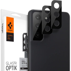Kup Sticlă securizată pentru aparat Spigen Optik Camera Lens Samsung Galaxy S21 FE Black [2 PACK] - SPN2061BLK - {ean13} - Sklep Home Screen
