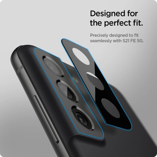Kup Szkło hartowane na aparat Spigen Optik Camera Lens Samsung Galaxy S21 FE Black [2 PACK] - SPN2061BLK - {ean13} - Sklep Home Screen