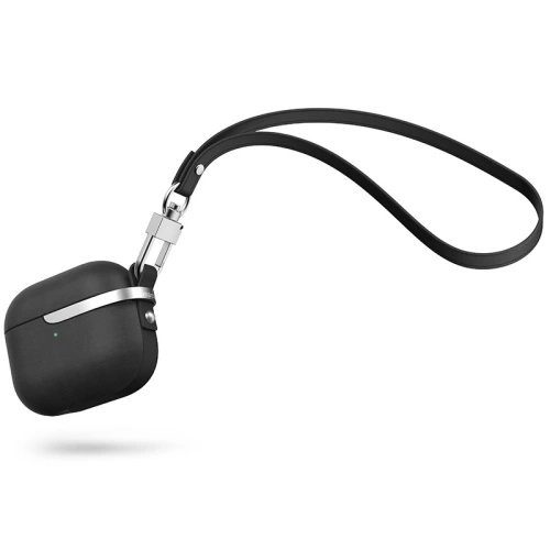 Kup Moshi Apple Tasche Pebbo Luxe AirPods 3 mit abnehmbarer Handschlaufe (Charcoal Black) - MOSH208BLK - {ean13} - Sklep Home Screen
