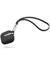 Buy Moshi Pebbo Luxe Case Apple AirPods 3 with Detachable Wrist Strap - Charcoal Black - MOSH208BLK - {ean13} - Home Screen Store Europe