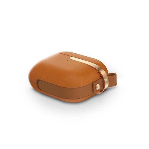 Buy Moshi Pebbo Luxe Case Apple AirPods 3 with Detachable Wrist Strap - Caramel Brown - MOSH209BR - {ean13} - Home Screen Store Europe