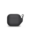 Etui Moshi Pebbo Apple AirPods 3 z odpinanym paskiem na rękę (Shadow Black)
