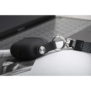 Kup Etui Moshi Pebbo Apple AirPods 3 z odpinanym paskiem na rękę (Shadow Black) - MOSH210BLK - {ean13} - Sklep Home Screen