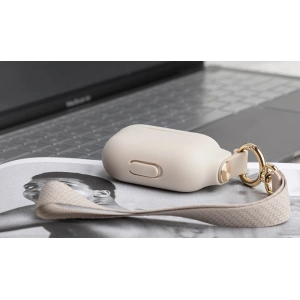 Kup Etui Moshi Pebbo Apple AirPods 3 z odpinanym paskiem na rękę (Savanna Beige) - MOSH211SAVBEI - {ean13} - Sklep Home Screen
