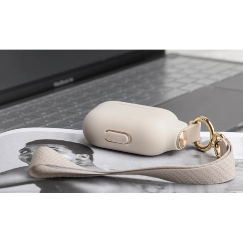 Buy Moshi Pebbo Case Apple AirPods 3 with Detachable Wrist Strap and LintGuard™ Protection - Savanna Beige - MOSH211SAVBEI - {ean13} - Home Screen Store Europe