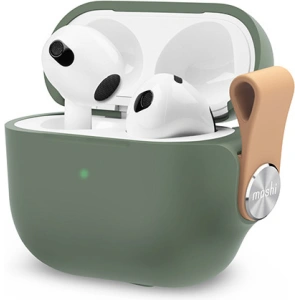Kup Etui Moshi Pebbo Apple AirPods 3 z odpinanym paskiem na rękę (Mint Green) - MOSH212GRN - {ean13} - Sklep Home Screen