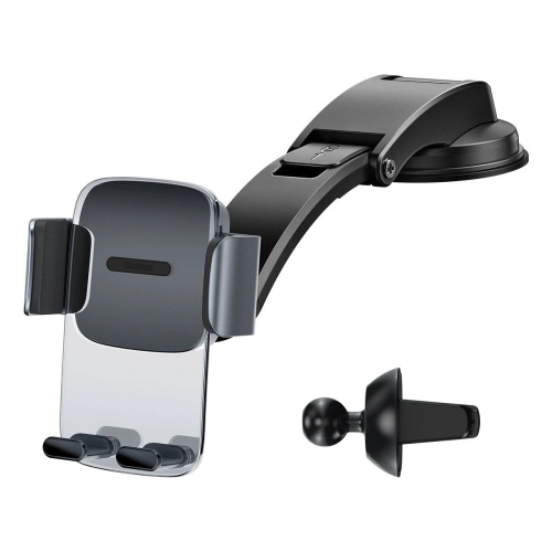 Buy Baseus Easy Control Clamp car mount air vent / cockpit (black) - BSU3019BLK - {ean13} - Home Screen Store Europe