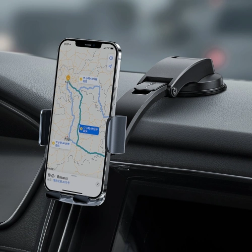 Buy Baseus Easy Control Clamp car mount air vent / cockpit (black) - BSU3019BLK - {ean13} - Home Screen Store Europe
