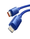 Kup Cablul USB-C la Lightning Baseus Crystal, 20W, PD, 2m (albastru) - BSU3021BLU - {ean13} - Sklep Home Screen