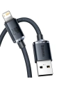 Kup USB kábel Lightning-hoz Baseus Crystal, 2.4A, 1.2m (fekete) - BSU3029BLK - {ean13} - Sklep Home Screen