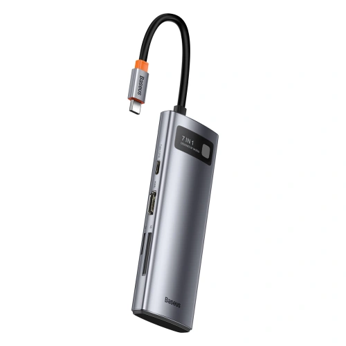 Kup Adapter 7w1 Baseus Hub USB-C 2x USB 3.0 + HDMI + USB-C PD - BSU3032 - {ean13} - Sklep Home Screen