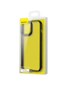 Etui Baseus Crystal Apple iPhone 13 Pro Max (czarne)