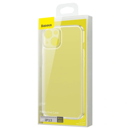 Buy Baseus Frosted Glass Apple iPhone 13 (clear) - BSU3038CLR - {ean13} - Home Screen Store Europe